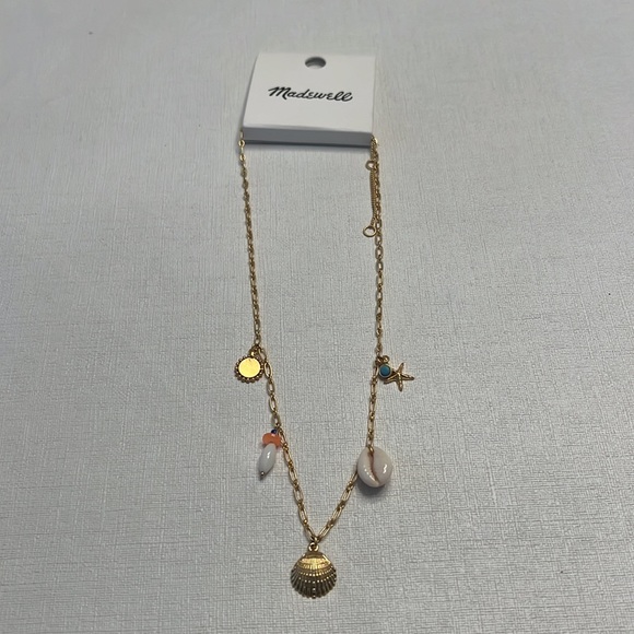NWT Madewell Cabana Charm Necklace - Picture 2 of 6